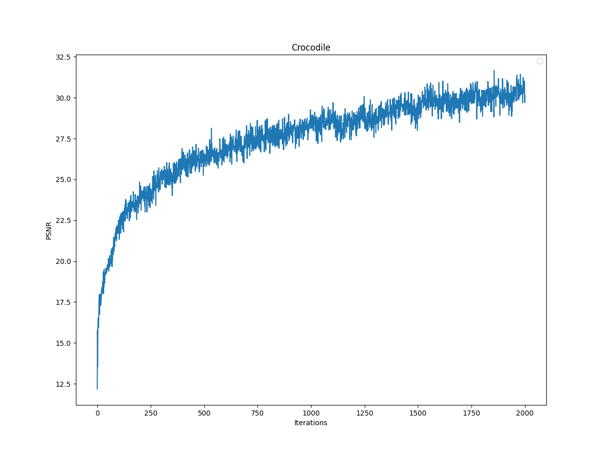 Training PSNR Curve